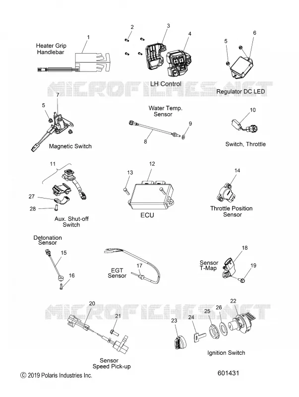 INTERRUPTORES, SENSORS AND COMPONENTS