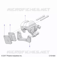 BRAKES, PINZA FRENO DELANTERA
