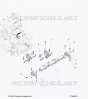 MOTOR, MOUNTING &amp; LONG BLOCK