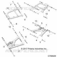 SUSPENSION TRASERA CONTROL ARMS