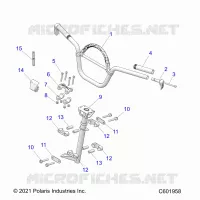 STEERING, SOPORTE DE MANILLAR