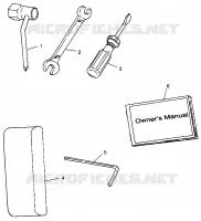 KIT DE HERRAMIENTA HURRICANE B964466 and  Intl. HURRICANE I964466 (4935733573B012)