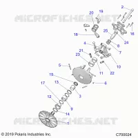 TREN, PRIMARY CLUTCH
