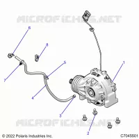 TREN, FRONT GEARCASE MOUNTING