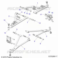 SUSPENSIÃ“N DELANTERA CONTROL ARMS