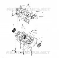 CAJA DEL CIGÜEÑAL 500 SP/500 SKS (4921262126039A)