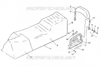 Conjunto de asiento European EFI SKS,440 SKS, XLT, XLT SKS (49237723770001)