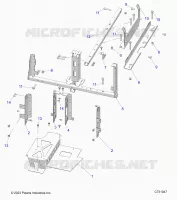 ELECTRICA, BATTERY, MOUNTING, PT R24E3CC2FD/TC2CD/FD (C730257)
