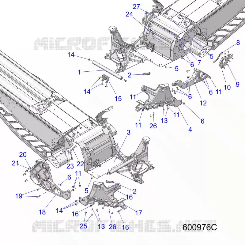 CHASSIS, BULKHEAD ASM.