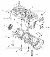 CAJA DEL CIGÜEÑAL ASSEMBLY Storm 0965782, Storm SKS 0965582,  Euro Storm E965782, E (4931593159C014)