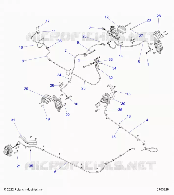 BRAKES, BRAKE LINES AND CILINDRO MAESTRO