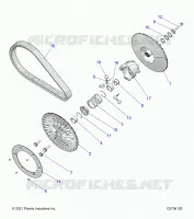 TREN, SECONDARY CLUTCH