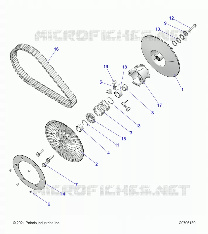 TREN, SECONDARY CLUTCH