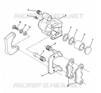 MONTAJE DE FRENO DELANTERA TRAIL BLAZER (4919761976016A)