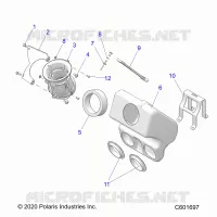 ENGINE, TOMA DE AIRE SYSTEM