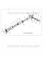 TREN, FRONT GEARCASE INTERNALS