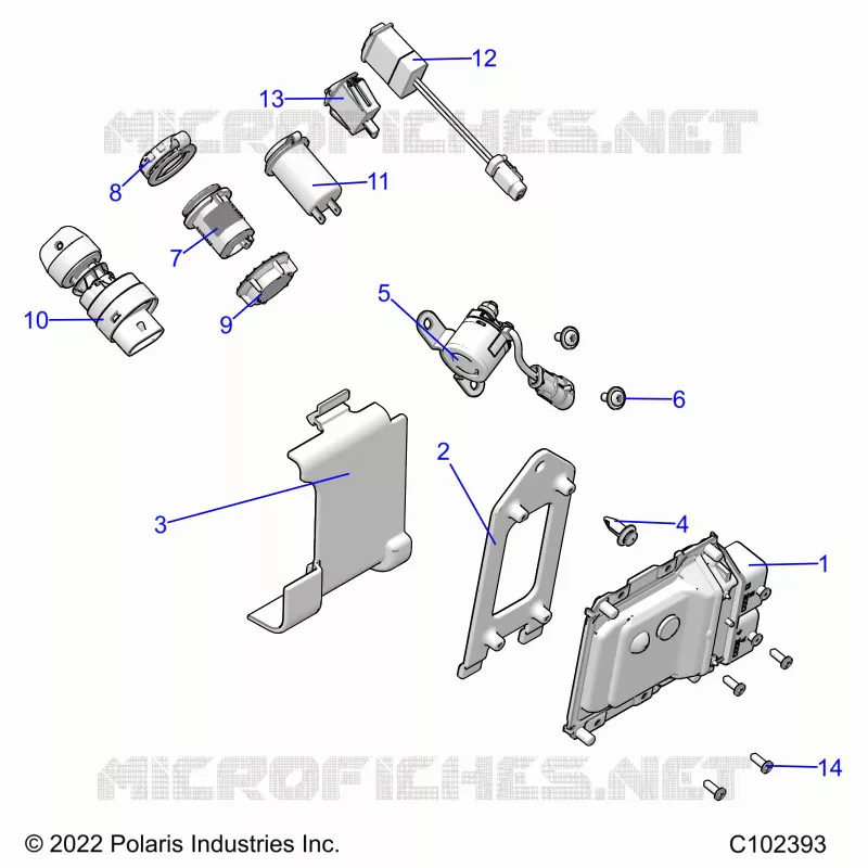 ELECTRICA, SWITCHES, SENSORS AND ECM