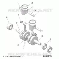 ENGINE, PISTON AND CIGUEÑAL