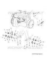 MOTOR, MOUNTING -S17CEF5BSL (49SNOWMOTORMOUNT14550)