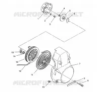 ARRANQUE DE RETROCESO ASSEMBLY 440 / 0930760 and 440 SKS / 0930560 (4922932293036A)