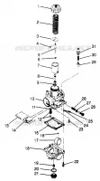 CARBURADOR (400) XPRESS 400 W969540 (4935923592E002)