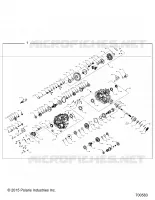 TREN, MAIN GEARCASE INTERNALS -Z16VDE99FM (700583)