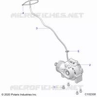 TREN, GEARCASE MOUNTING, FRONT