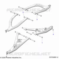 SUSPENSIÃ“N DELANTERA CONTROL ARMS MOUNTING