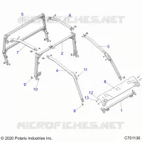 CHASSIS, CAB BASTIDOR