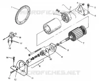 MOTOR DE ARRANQUE TRAIL 0972761, EUROPEAN TRAIL E972761,  TRAIL TOURING 097226 (4938313831D009)