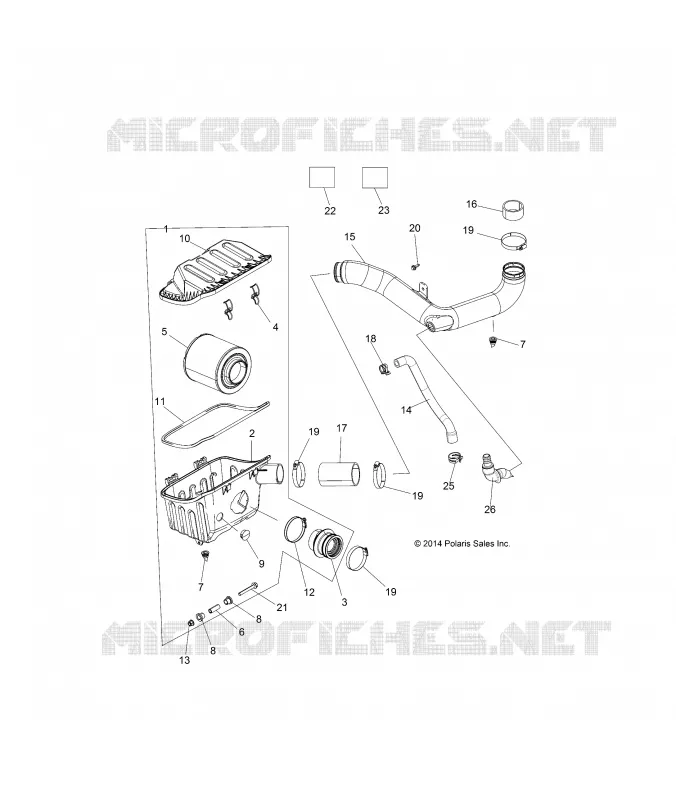 ENGINE, TOMA DE AIRE SYSTEM
