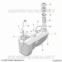 SISTEMA DE COMBUSTIBLE, FUEL TANK
