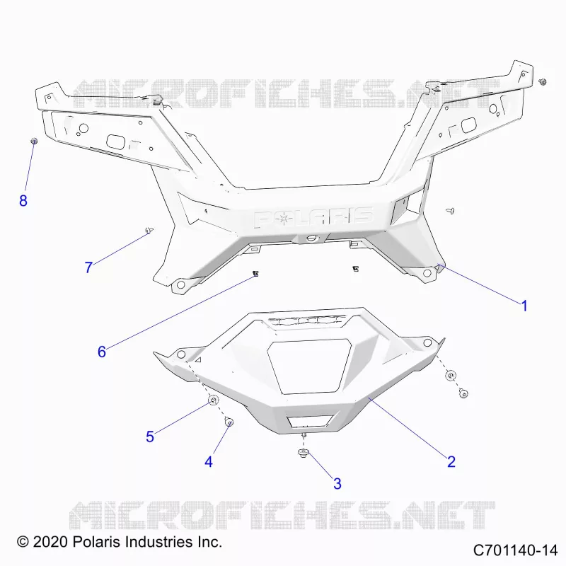 CARROCERÍA POSTERIOR BUMPER