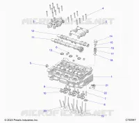 ENGINE, CULATA AND VALVES