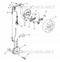 MAGNETO ASSEMBLY 440 / 0930760 AND 440 SKS / 0930560 (4922932293035A)