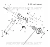 SUSPENSION, TRASERO ARM PAR
