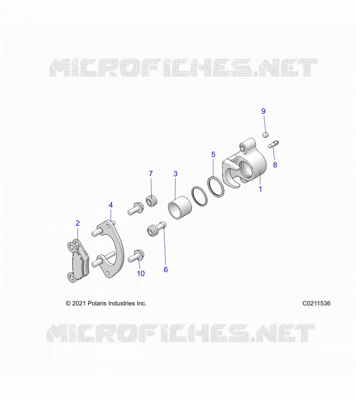 BRAKES, PINZA TRASERA