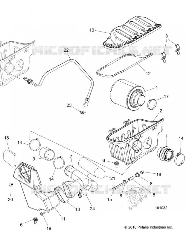 ENGINE, TOMA DE AIRE SYSTEM
