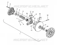 Embrague ASSEMBLY TRAIL / 0930761 (4923222322025A)