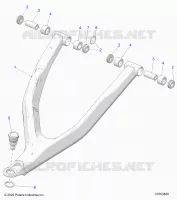 SUSPENSIÃ“N DELANTERA CONTROL ARM UPPER