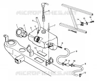 TANQUE DE ACEITE 6X6 400L W968740 and 6X6 400L Norwegian N968740 (4935963596A014)