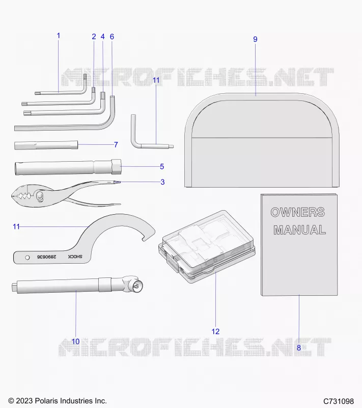 REFERENCE, EL MANUAL DEL PROPIETARIO AND TOOL KIT