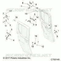 PUERTAS, REAR, FULL, MOUNTING