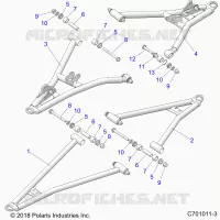SUSPENSIÃ“N DELANTERA CONTROL ARMS