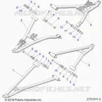 SUSPENSIÃ“N DELANTERA CONTROL ARMS