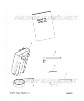 TOOLS, BELT HOLDER, TOOLS, AND EL MANUAL DEL PROPIETARIO