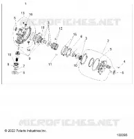TREN, FRONT GEARCASE