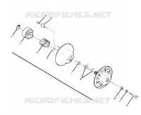 accionado de embrague ASSEMBLY 350 2X4 (4919821982026A)