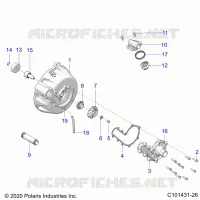 ENGINE, SISTEMA DE REFRIGERACIÃ“N AND WATER PUMP
