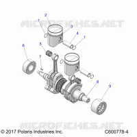 ENGINE, PISTON AND CIGUEÑAL